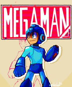 Mega man fan-art